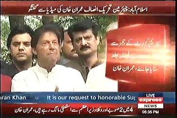 Some paid journalists are trying to present Nawaz Sharif's case as similar as my case - Imran Khan