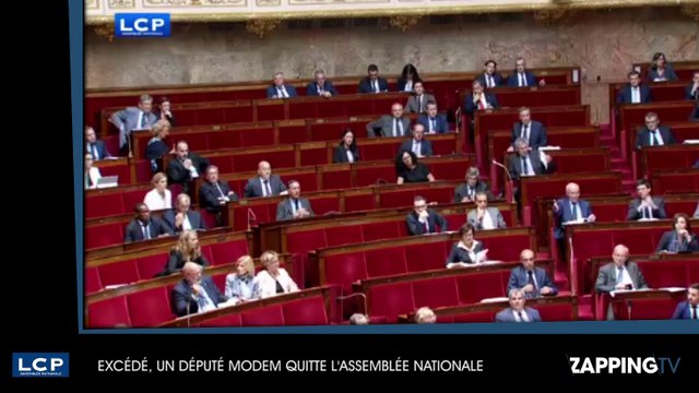 Assemblée nationale : un député crie au scandale et quitte l'hémicycle (vidéo)