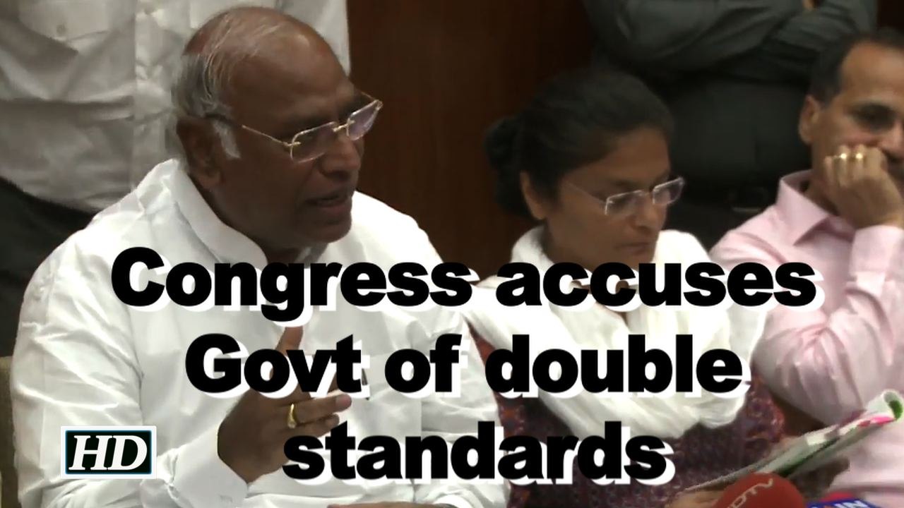 Congress accuses government of double standards