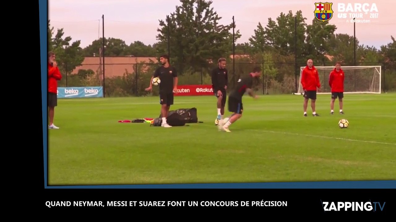 Neymar, Lionel Messi et Luis Suarez s’affronten...