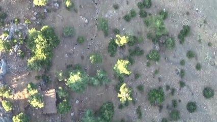 Dağdaki Uyuşturucu Tarlası Için Yağmur Suyu Biriktirmişler (2)