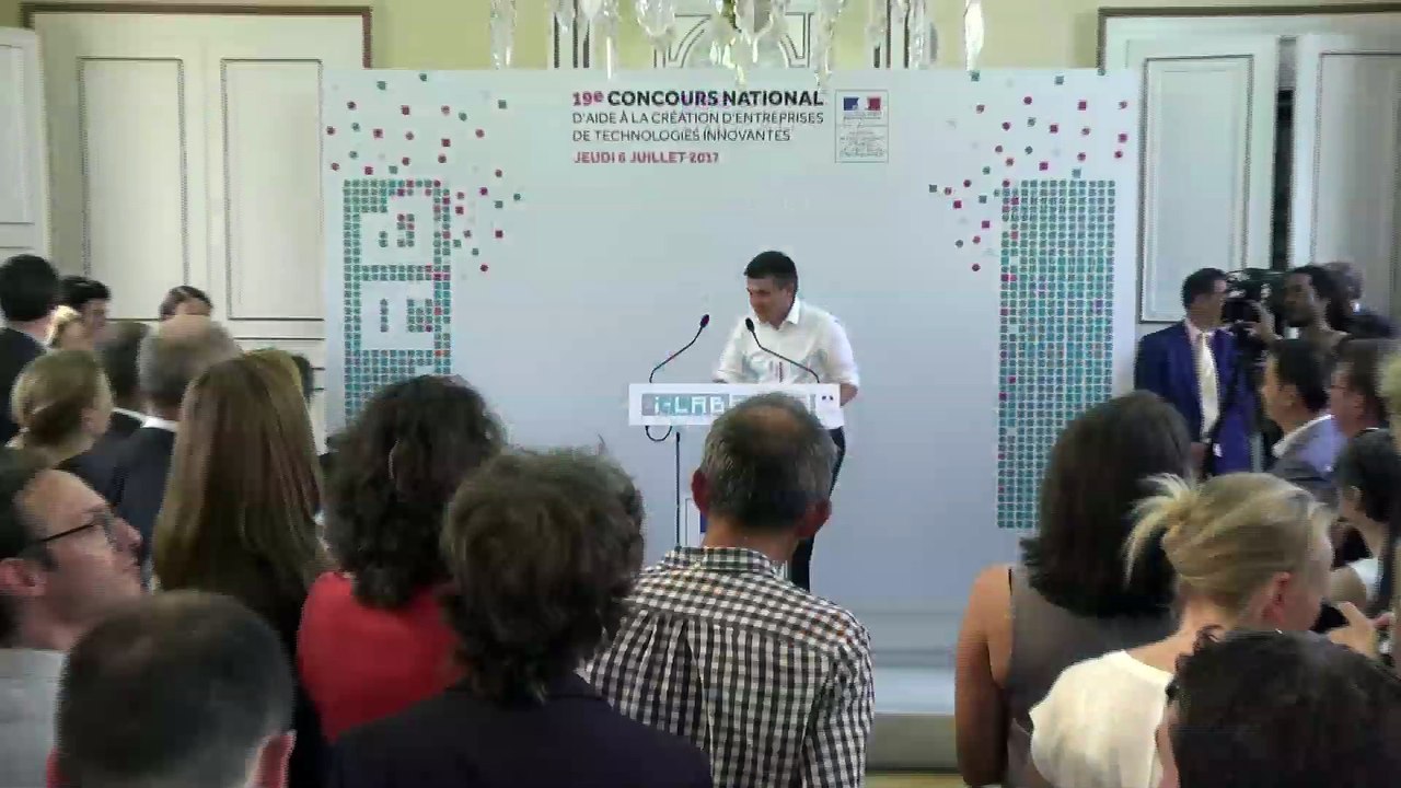 Remise des prix i-LAB 2017 - Frédéric Mosca