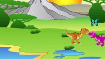 Dinosaurs Vs Elephant Cartoons For Children - Elephant Vs Dinosaurs Finger Family - Curious George