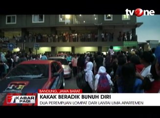 Kakak Beradik Bunuh Diri Lompat dari Lantai Lima Apartemen