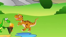 Funny Dinosaurs Cartoons For Children - Dinosaurs For Kids Cartoons 2017 - Curious George