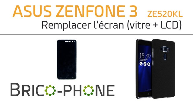 Asus Zenfone 3 : changer l'écran (vitre + LCD)