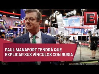 Senado de EU cita a exjefe de campaña de Trump por caso ruso