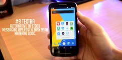 Androide aplicaciones Mejor chupete parte superior 10 diseño de material / android