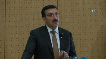 Bozulan Klimalar Bakan Tüfenkci'nin Konuşmasını Yarıda Kestirdi