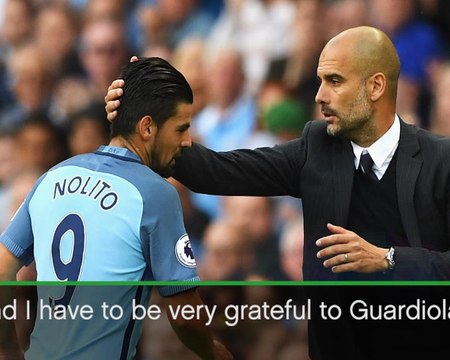 Guardiola helped me leave Man City - Nolito