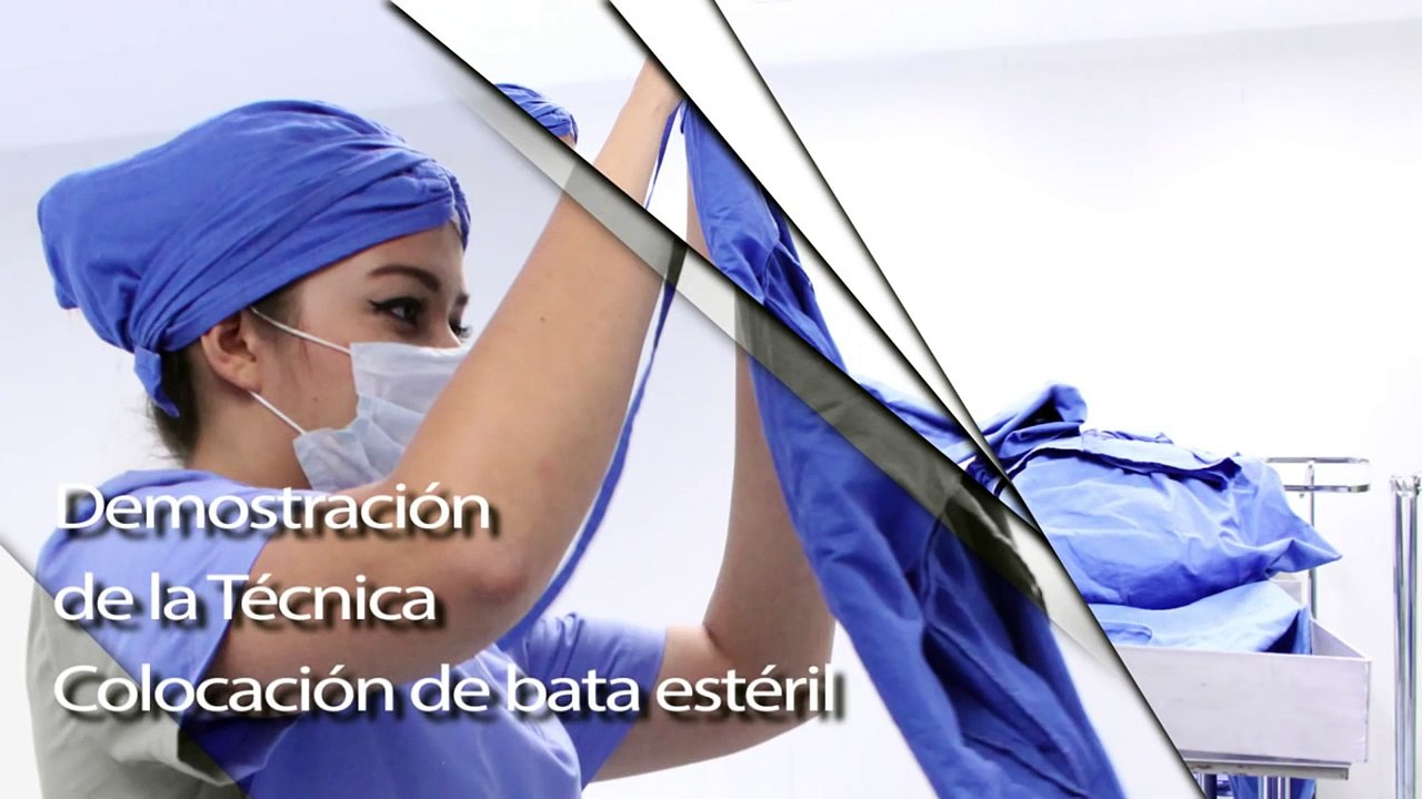 TÉCNICA DE COLOCACIÓN DE BATA Y GUANTES