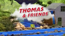 CAT Bulldozer, Kinetic Sand, Thomas & Friends Train Wrecking Toy Mashup FUN