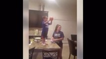 Watch two-year-old Texas boy show off amazing basketball skills
