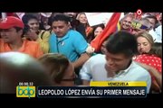 Venezuela: Leopoldo López mandó mensaje a sus compatriotas