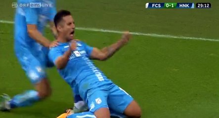 Mario Gavranovic GOAL HD - Salzburg (Aut) 0-1 Rijeka (Cro) 26.07.2017