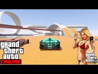 Grand Theft Auto 5 Online  | Stunt Race | Double Loop