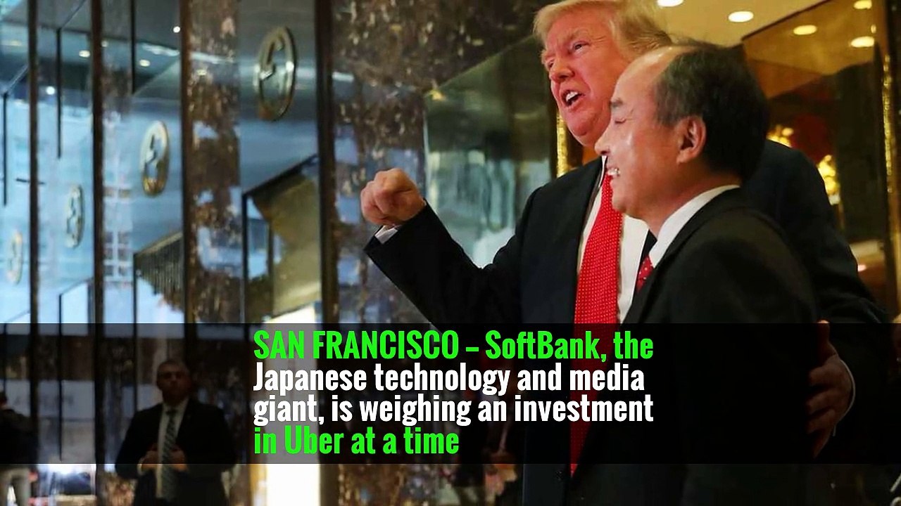 SoftBank Said to Consider an Investment in Uber