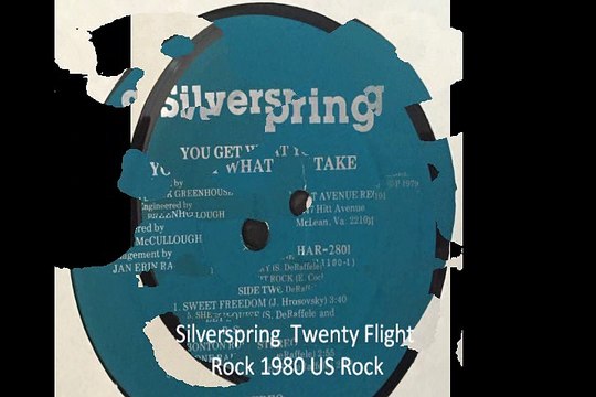Silverspring Twenty Flight Rock 1980 US Prog Country Rock