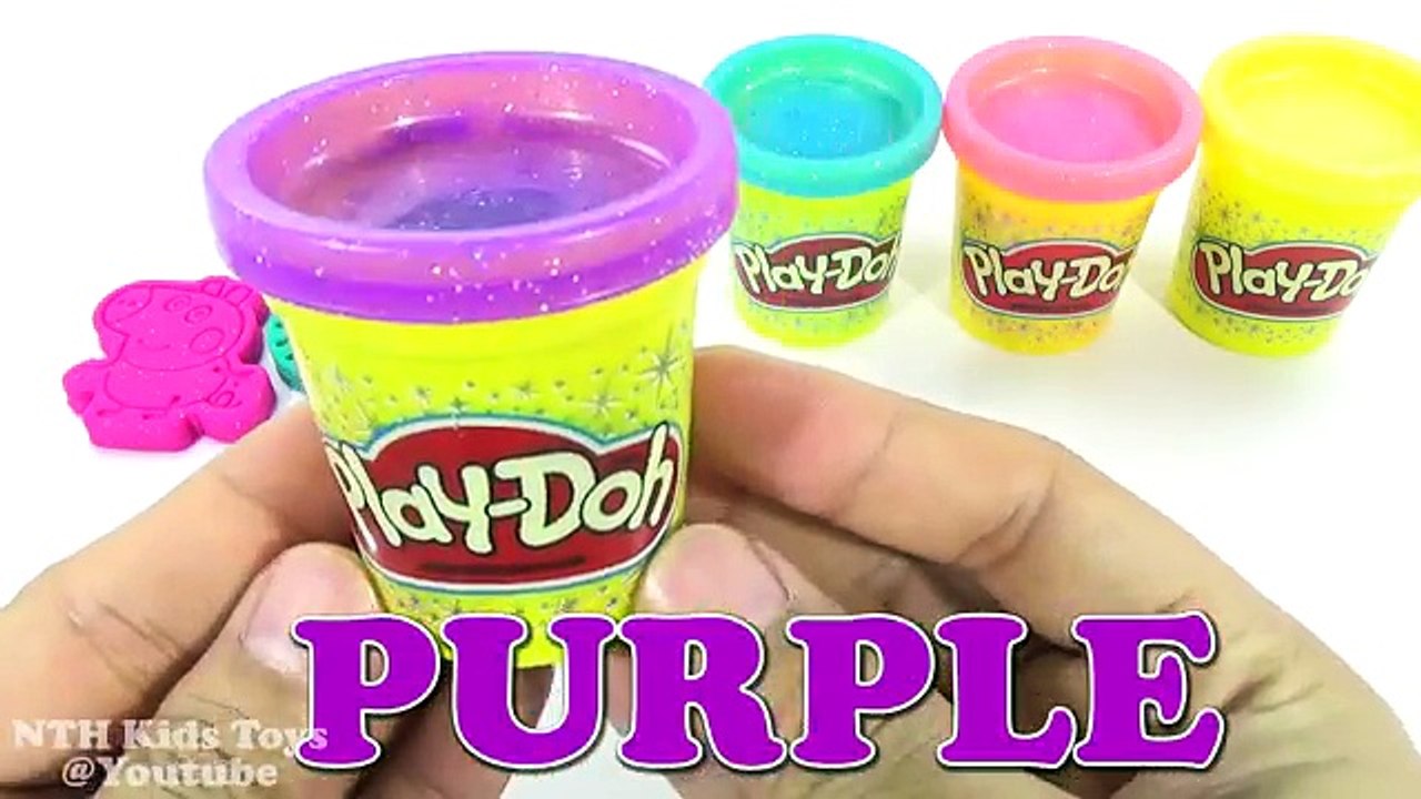 Et les couleurs Créatif pour amusement amusement bonjour Salut enfants minou Apprendre moules porc jouer Doh peppa playdoh
