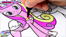 My Little Pony Coloring Book Princess Cadance Shining Armor Kids Surprise Egg and Toy Coll