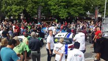 Grosse ambiance lors de la parade des 24 Heures de Spa