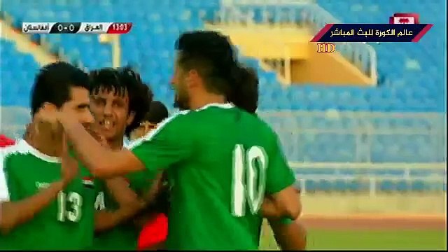 اهداف مباراة العراق وافغانستان (8-0) تصفيات كأس اسيا الاولمبية 19.7.2017 فضيحة كروية