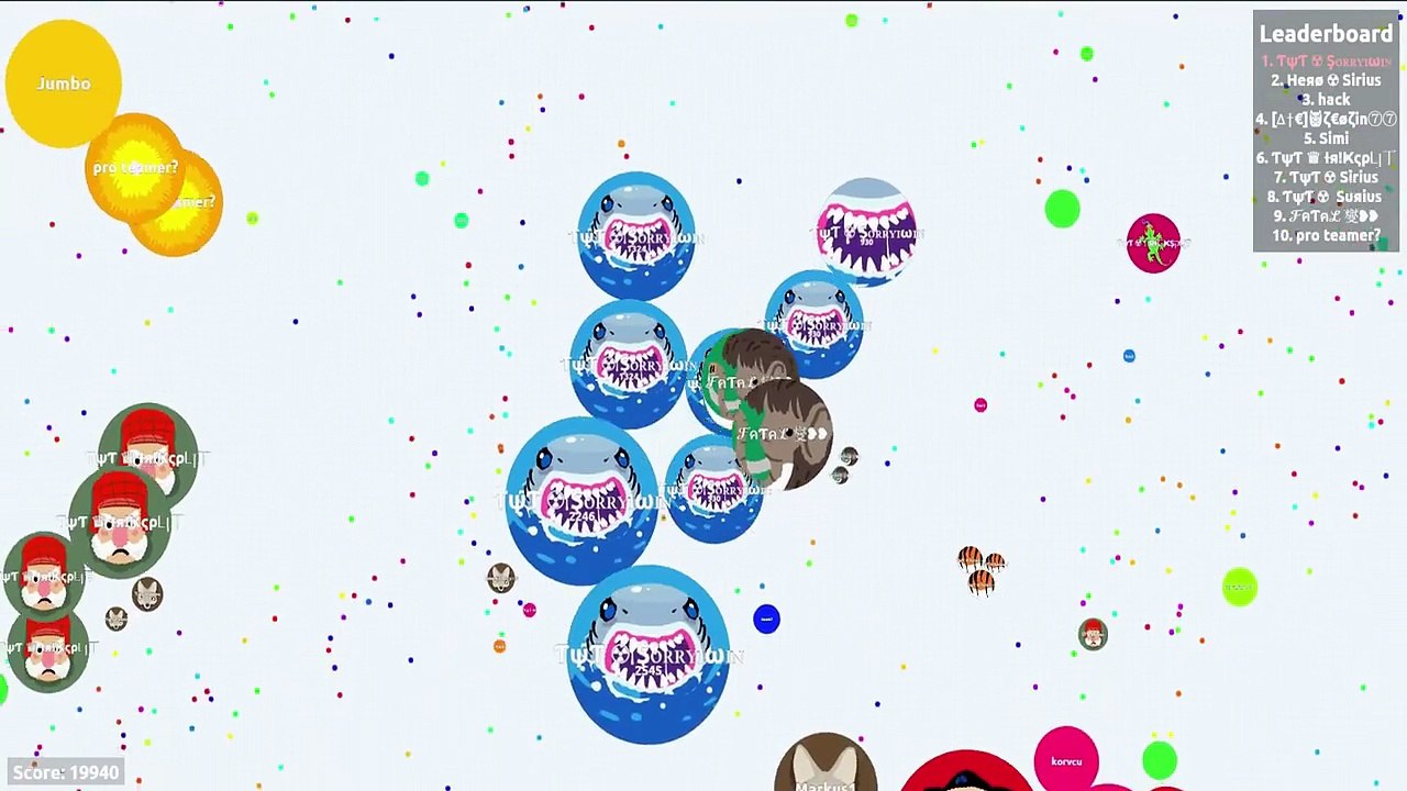 NEW! 15X Popsplits Tic - Agar.io Split Technique | Agario Gameplay