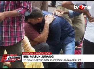 Bus Masuk Jurang, 28 Orang Tewas 10 Luka-Luka