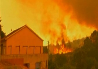 Un incendio forestal se registro en Francia