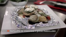 Papillote de verduras con queso parrillero | Recetas MasterChefUY