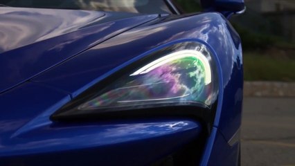 McLaren 570S Spider Design in Vega Blue