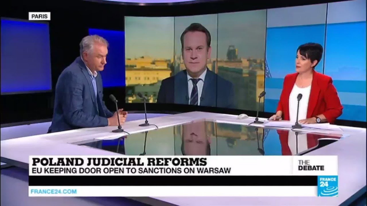 Are Poland''s judicial reforms anti-democratic? Disagreement on The Debate