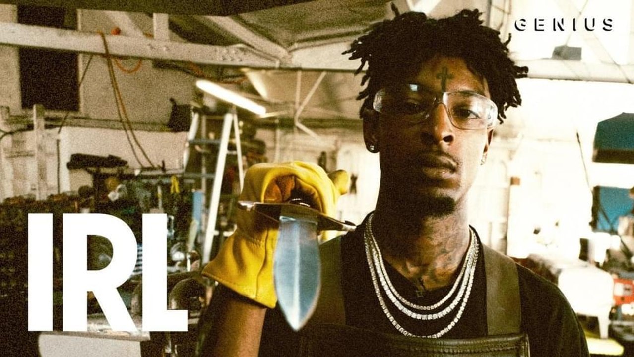 21 Savage Makes A Knife & Explains How ‘Issa’ Came Together