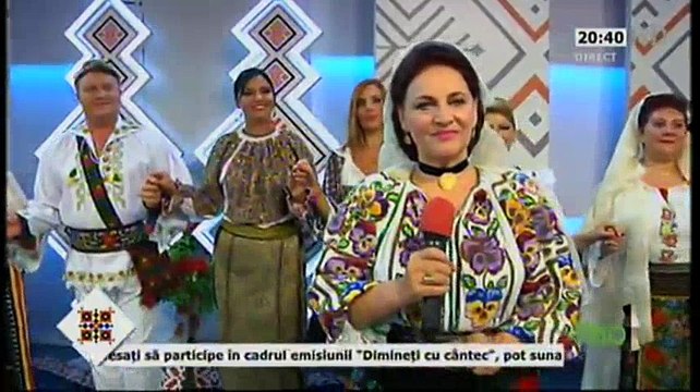 Elisabeta Turcu - Mai, neicuta cu mustata (Seara buna, dragi romani! - ETNO TV - 10.08.2016)