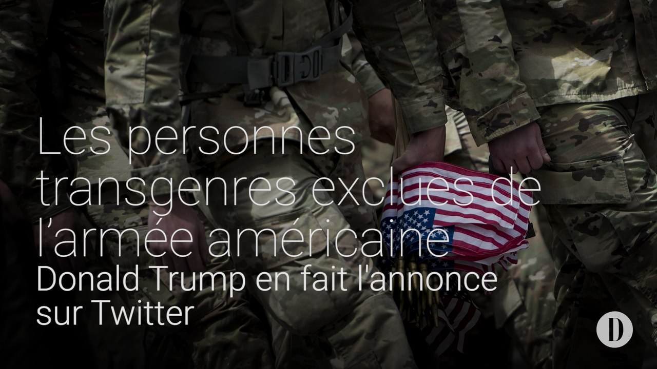 Les personnes transgenres exclues de l'armée américaine