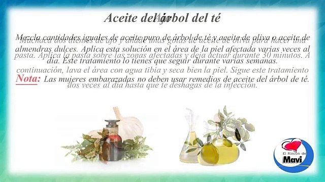 Daniel Esgardo Rangel Baron: Remedios naturales para combatir los hongos en la piel