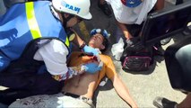 Chocan policía y opositores en inicio de paro en Venezuela
