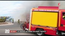 Incendies : nouveau départ de feu à peynier (bouches-du-rhône)