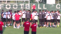 Beşiktaş'ta Neşeli Antrenman