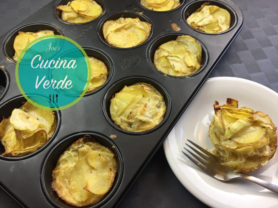 Mini-Tortilla mit Kartoffeln & Zucchini