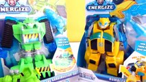 Transformers Rescue Bots Energize Toys Optimus Prime Bumblebee Heatwave Boulder Chase Blad