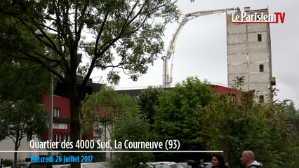 La Courneuve : un immeuble s'effondre sur des appartements