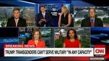 President Trump Tweets- TRANSGENDERS Can't Serve Military 07/26/17