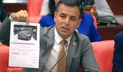 Meclis'te 5 milyonluk makam aracı tartışması