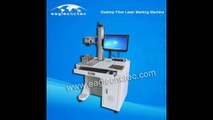 marking on lighter with fiber laser nameplate marking machine