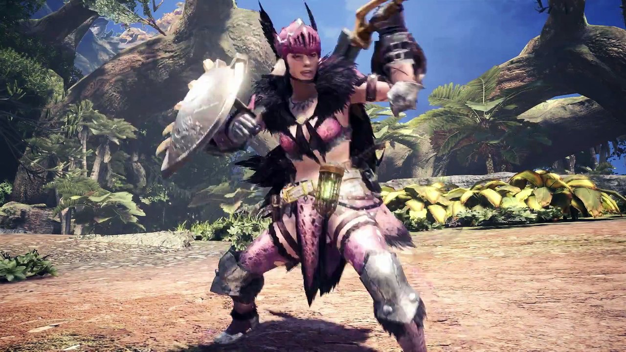 Monster Hunter World - Présentation Epée / Bouclier