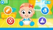 Fun Baby Care Kids Games - Baby Doll House Lily & Kitty Bath Time, Clean Up, Kitchen & Dia