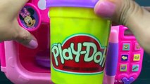Magical MINNIE MOUSE Microwave with Play doh, Disney Princesses, Frozen Elsa Toy Surprises