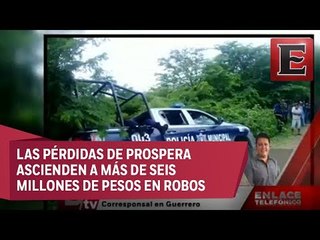 Detalles del asalto a camión de Prospera