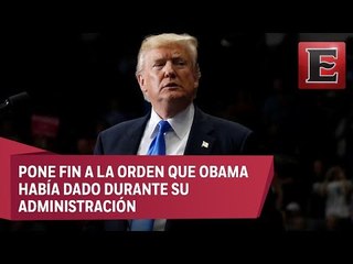 Trump prohíbe a personas transgénero en el Ejército de EU